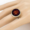 Glass Flame Witchcraft Adjustable Ring